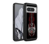 Head Case Designs Officially Licensed Anne Stokes Rock God Guitar Tribal Ultra-Armoured Shockproof Case [Military Grade Protection] Compatible With Google Pixel 8 Pro