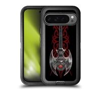 Head Case Designs Officially Licensed Anne Stokes Rock God Guitar Tribal Ultra-Armoured Shockproof Case [Military Grade Protection] Compatible With Google Pixel 9 Pro XL