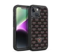 Head Case Designs Officially Licensed Anne Stokes Rock God Pattern Tribal Ultra-Armoured Shockproof Case [Military Grade Protection] Compatible With Apple iPhone 14