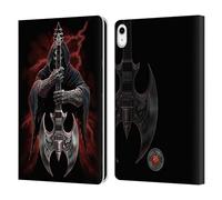 Head Case Designs Officially Licensed Anne Stokes Rock God Tribal Leather Wallet Case Compatible With Apple iPad 10.9 (2022/2025)