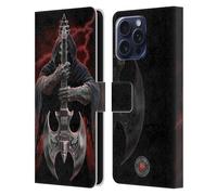 Head Case Designs Officially Licensed Anne Stokes Rock God Tribal Leather Wallet Case Compatible With Apple iPhone 16 Pro Max