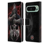 Head Case Designs Officially Licensed Anne Stokes Rock God Tribal Leather Wallet Case Compatible With Google Pixel 9 Pro XL