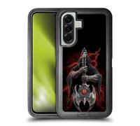 Head Case Designs Officially Licensed Anne Stokes Rock God Tribal Ultra-Armoured Shockproof Case [Military Grade Protection] Compatible With Samsung Galaxy A56 5G