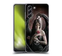 Head Case Designs Officially Licensed Anne Stokes Rose Angels Gel Case [Military Grade Protection] Compatible with Samsung Galaxy S21 FE 5G and Compatible with MagSafe
