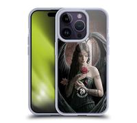 Head Case Designs Officially Licensed Anne Stokes Rose Angels Gel Case [Military Grade Protection] Compatible With Apple iPhone 14 Pro