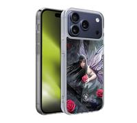 Head Case Designs Officially Licensed Anne Stokes Rose Fairy Dark Hearts Gel Case [Military Grade Protection] Compatible With Apple iPhone 17 Pro