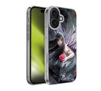 Head Case Designs Officially Licensed Anne Stokes Rose Fairy Dark Hearts Gel Case [Military Grade Protection] Compatible With Apple iPhone 17