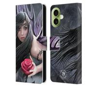 Head Case Designs Officially Licensed Anne Stokes Rose Fairy Dark Hearts Leather Wallet Case Compatible With Apple iPhone 17