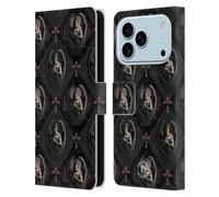 Head Case Designs Officially Licensed Anne Stokes Rose Pattern Angels Leather Wallet Case Compatible With Apple iPhone 17 Pro