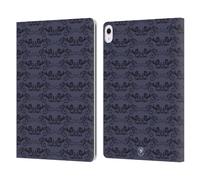 Head Case Designs Officially Licensed Anne Stokes Rose Swirls Dark Hearts Leather Wallet Case Compatible With Apple iPad Air 13 2024/2025