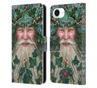 Head Case Designs Officially Licensed Anne Stokes Season Spirit Yule Leather Wallet Case Compatible With Apple iPhone 16e
