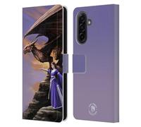 Head Case Designs Officially Licensed Anne Stokes Sentinel Dragons 2 Leather Wallet Case Compatible With Samsung Galaxy A17 4G / 5G