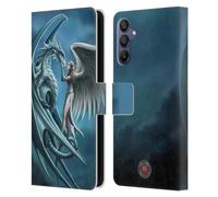 Head Case Designs Officially Licensed Anne Stokes Silverback Dragon Friendship Leather Wallet Case Compatible With Samsung Galaxy A15