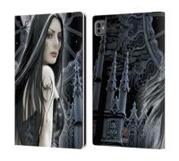 Head Case Designs Officially Licensed Anne Stokes Siren Gothic Leather Wallet Case Compatible With Apple iPad Pro 11 M4/M5 2024/2025