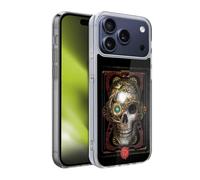 Head Case Designs Officially Licensed Anne Stokes Skull Steampunk Gel Case [Military Grade Protection] Compatible With Apple iPhone 17 Pro