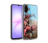 Head Case Designs Officially Licensed Anne Stokes Sky Surfer Dragons 5 Gel Case [Military Grade Protection] Compatible With Samsung Galaxy A07 4G