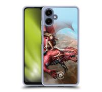 Head Case Designs Officially Licensed Anne Stokes Sky Surfer Dragons 5 Gel Case [Military Grade Protection] Compatible With Samsung Galaxy A06 4G