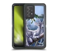 Head Case Designs Officially Licensed Anne Stokes Snow Dragon Yule Ultra-Armoured Shockproof Case [Military Grade Protection] Compatible With Galaxy A52 / A52s / 5G (2021)