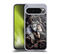 Head Case Designs Officially Licensed Anne Stokes Soul Bond Wolves 2 Gel Case [Military Grade Protection] Compatible With Google Pixel 9 Pro XL