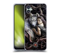 Head Case Designs Officially Licensed Anne Stokes Soul Bond Wolves 2 Gel Case [Military Grade Protection] Compatible With Samsung Galaxy M04 5G / A04e