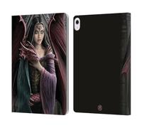Head Case Designs Officially Licensed Anne Stokes Soul Mates Dragon Friendship Leather Wallet Case Compatible With Apple iPad Air 13 2024/2025