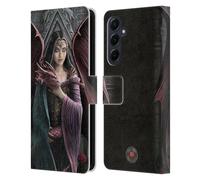 Head Case Designs Officially Licensed Anne Stokes Soul Mates Dragon Friendship Leather Wallet Case Compatible With Samsung Galaxy A55 5G