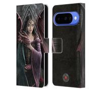 Head Case Designs Officially Licensed Anne Stokes Soul Mates Dragon Friendship Leather Wallet Case Compatible With Google Pixel 10