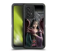 Head Case Designs Officially Licensed Anne Stokes Soul Mates Dragon Friendship Ultra-Armoured Shockproof Case [Military Grade Protection] Compatible With Samsung Galaxy A53 5G (2022)
