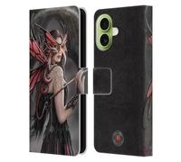 Head Case Designs Officially Licensed Anne Stokes Spellbound Dragon Friendship Leather Wallet Case Compatible With Apple iPhone 17