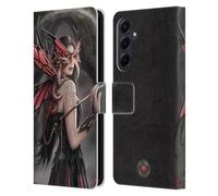 Head Case Designs Officially Licensed Anne Stokes Spellbound Dragon Friendship Leather Wallet Case Compatible With Samsung Galaxy A55 5G