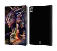 Head Case Designs Officially Licensed Anne Stokes Spirit Dragon Mix Fantasy Art Leather Wallet Case Compatible With Apple iPad Pro 12.9 2020/2021/2022