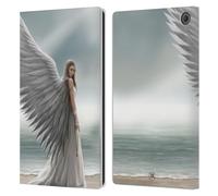 Head Case Designs Officially Licensed Anne Stokes Spirit Guide Angels Leather Wallet Case Compatible With Amazon Fire Max 11 2023