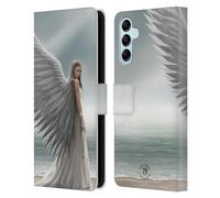 Head Case Designs Officially Licensed Anne Stokes Spirit Guide Angels Leather Wallet Case Compatible With Samsung Galaxy M14 5G