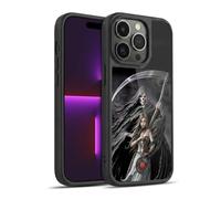 Head Case Designs Officially Licensed Anne Stokes Summon the Reaper Gothic Gel Armour Case [Military Grade Protection] Compatible With Apple iPhone 14 Pro