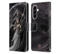 Head Case Designs Officially Licensed Anne Stokes Summon the Reaper Gothic Leather Wallet Case Compatible With Samsung Galaxy A56 5G