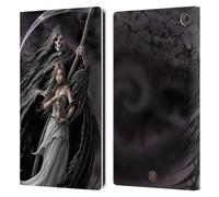 Head Case Designs Officially Licensed Anne Stokes Summon the Reaper Gothic Leather Wallet Case Compatible With Amazon Fire Max 11 2023