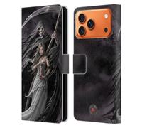 Head Case Designs Officially Licensed Anne Stokes Summon the Reaper Gothic Leather Wallet Case Compatible With Apple iPhone 17 Pro Max