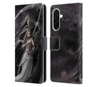 Head Case Designs Officially Licensed Anne Stokes Summon the Reaper Gothic Leather Wallet Case Compatible With Samsung Galaxy A26 5G