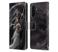 Head Case Designs Officially Licensed Anne Stokes Summon the Reaper Gothic Leather Wallet Case Compatible With Samsung Galaxy A36 5G