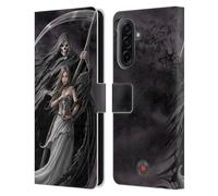 Head Case Designs Officially Licensed Anne Stokes Summon the Reaper Gothic Leather Wallet Case Compatible With Samsung Galaxy A17 4G / 5G