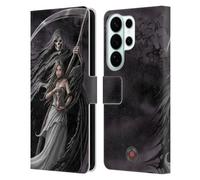 Head Case Designs Officially Licensed Anne Stokes Summon the Reaper Gothic Leather Wallet Case Compatible With Samsung Galaxy S26 Ultra