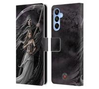 Head Case Designs Officially Licensed Anne Stokes Summon the Reaper Gothic Leather Wallet Case Compatible With Samsung Galaxy A16 5G