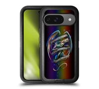 Head Case Designs Officially Licensed Anne Stokes Survive The Reality Dragon Fantasy Ultra-Armoured Shockproof Case Compatible With Google Pixel 9 / Pixel 9 Pro