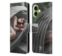 Head Case Designs Officially Licensed Anne Stokes Sweet Sorrow Angels Leather Wallet Case Compatible With Apple iPhone 17