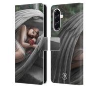 Head Case Designs Officially Licensed Anne Stokes Sweet Sorrow Angels Leather Wallet Case Compatible With Samsung Galaxy A56 5G