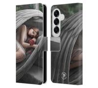 Head Case Designs Officially Licensed Anne Stokes Sweet Sorrow Angels Leather Wallet Case Compatible With Samsung Galaxy S26