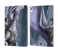 Head Case Designs Officially Licensed Anne Stokes Take To The Air Dragon Friendship Leather Wallet Case Compatible With Apple iPad Air 13 2024/2025