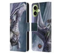 Head Case Designs Officially Licensed Anne Stokes Take To The Air Dragon Friendship Leather Wallet Case Compatible With Apple iPhone 17