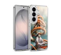Head Case Designs Officially Licensed Anne Stokes The Hermit Guardian Dragons Gel Case [Military Grade Protection] Compatible with Samsung Galaxy S26 Plus and Compatible with MagSafe