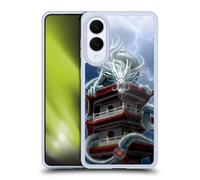Head Case Designs Officially Licensed Anne Stokes The Tower Guardian Dragons Gel Case [Military Grade Protection] Compatible With Samsung Galaxy S25 Edge